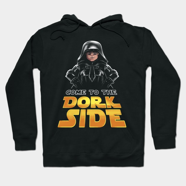 The Dork Side Hoodie by Vincent Trinidad Art